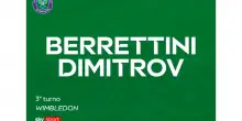 Berrettini-Dimitrov: highlights Wimbledon