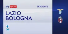 Lazio-Bologna 1-1: gol e highlights Serie A