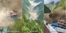 Frana tra Nepal e Tibet, villaggi travolti dal fango: si teme strage