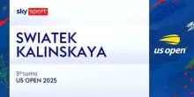Gli highlights di Swiatek-Kalinskaya