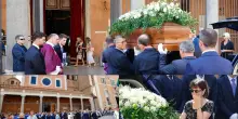 Funerali di Luigi Cavallari, il marito della ministra Roccella. FOTO