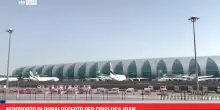 Aeroporto di Dubai deserto per crisi Usa-Iran
