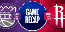 NBA Highlights: Houston-Sacramento 121-95