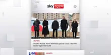 I titoli di Sky Tg24 del 24 febbraio, edizione delle 13