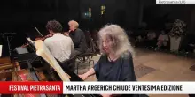Pietrasanta in concerto, Martha Argerich chiude il Festival