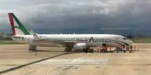 Volo Aeroitalia Cagliari-Fiumicino atterra con pneumatico squarciato