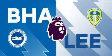 Brighton-Leeds 1-1: gol e highlights