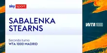Sabalenka-Stearns: highlights Wta Madrid