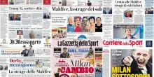 Le prime pagine dei quotidiani di oggi 15 maggio: la rassegna stampa