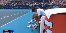 Cincinnati, Jodar cambia le scarpe nel match contro Cobolli