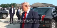 Usa-Iran, Trump: 'La denuclearizzazione di Teheran procede molto bene'