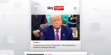 I titoli di Sky TG24 del 10 ottobre: edizione delle 19
