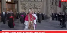 Sagrada Familia, il Papa inaugura la Torre di Ges&ugrave;