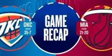NBA Highlights: Miami-Oklahoma City 122-120