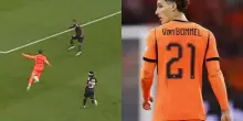 Van Bommel junior, l'assist di trivela contro la Germania &egrave; splendido. VIDEO