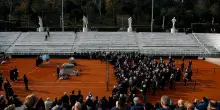 Pietrangeli, l'ultimo saluto al Foro Italico. FOTO