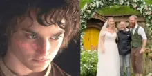 Il Signore degli Anelli, Elijah Wood a sorpresa in matrimonio a tema