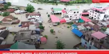 Inondazione in India, allagato lo Stato di Manipur