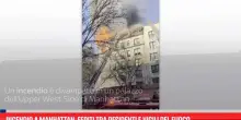Incendio Manhattan, feriti tra residenti e vigili del fuoco