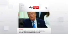 I titoli di Sky Tg24 del 15 giugno, edizione delle 8