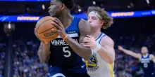 Edwards &egrave; semplicemente immarcabile: 42 punti e gli Warriors si devono arrendere