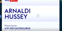 Arnaldi-Hussey: highlights Atp Eastbourne