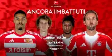 Bundes, 10^ giornata: Union Berlin-Bayern M. su Sky