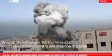 Gaza, Israele bombarda stazione di polizia: decine di morti
