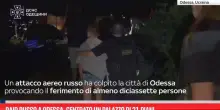 Raid russo a Odessa, centrato un palazzo di 21 piani