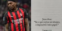 Lo sfogo di Leao: cita il Vangelo di Luca dopo le critiche