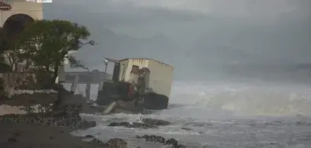 Maltempo Sicilia, gravi danni a Mascali per il ciclone Harry