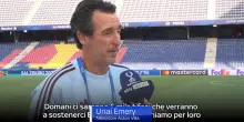 Unai Emery pre Aston Villa-Psg: 'Giochiamo per 6000 tifosi'