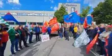 Electrolux, sciopero contro i 1.700 esuberi in tutta Italia