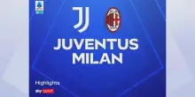 Juventus-Milan 1-1: gol e highlights