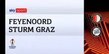 Feyenoord-Sturm Graz 3-0: gol e highlights