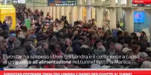 Eurostar sospende treni tra Londra e Parigi: guasto a tunnel