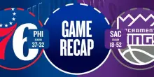 NBA Highlights: Sacramento-Philadelphia 118-139