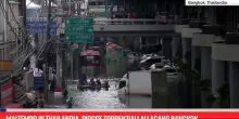 Maltempo in Thailandia, piogge torrenziali allagano Bangkok