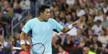 Nakashima elimina Medvedev, fuori anche Rublev