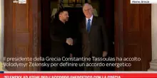 Zelensky ad Atene per l’accordo energetico con la Grecia