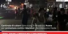 L'Avana, esplode la protesta per la crisi energetica