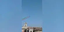 Giornata Unit&agrave; Nazionale, Frecce Tricolori su Montecitorio