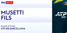 Musetti-Fils: highlights Atp Barcellona