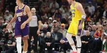 Doncic sfiora la tripla doppia da 41 punti ma i Lakers cadono anche a Phoenix