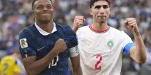 Le probabili formazioni di Francia-Marocco