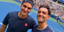 Federer e Musetti si allenano insieme agli US Open