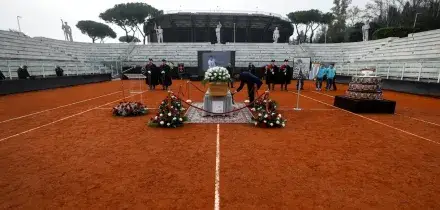 Nicola Pietrangeli, My Way chiude commemorazione al Foro Italico. FOTO