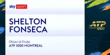 Shelton-Fonseca: highlights Atp Montreal