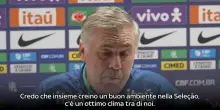Ancelotti: 'C'è un ottimo clima tra di noi'