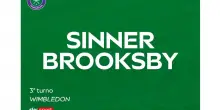 Sinner-Brooksby: highlights Wimbledon